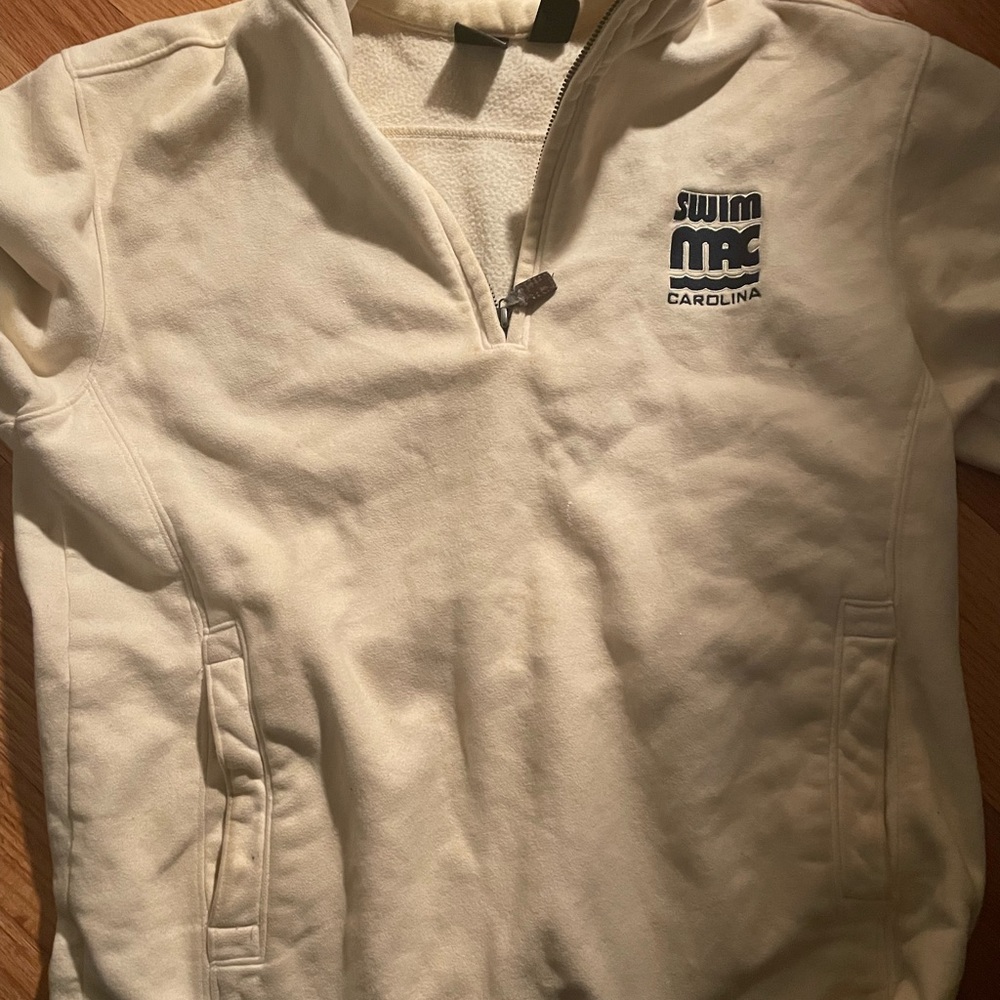 Swim mac cream pullover